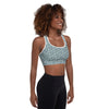 Geometric Pattern Sports Bra