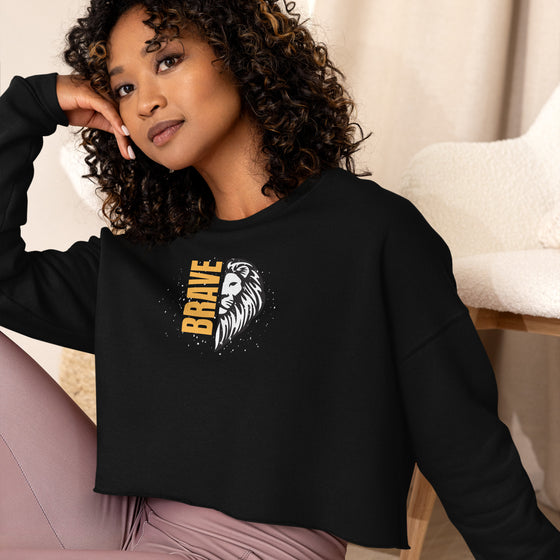 Brave crop sweatshirt