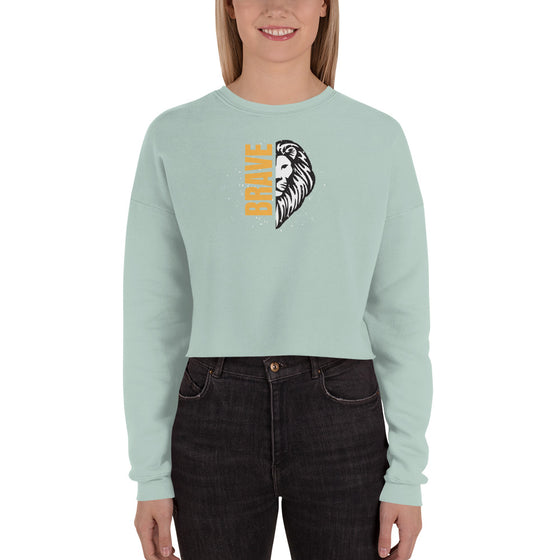 Brave crop sweatshirt