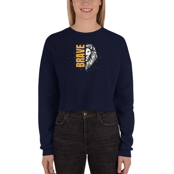 Brave crop sweatshirt