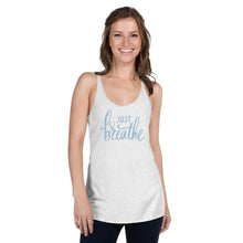  Just Breathe Women's Racerback Tank