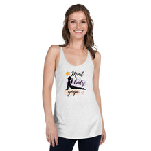  Mind body yoga Women's Racerback Tank