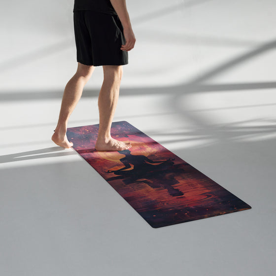 Bright Meditation Yoga mat